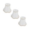 3Pcs Fabric Lamp Shade E14 Clip On Wall Lamp Candle