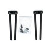 Dresco Ringslot Bevestiging Flex Mount, Black