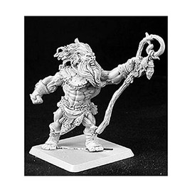 Reaper Yagun Oog Reven Mage Miniature 25mm Heroic Scale Warlord Miniatures