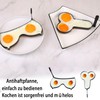 Pack of 2 Fried Egg Moulds for the Pan, Fried