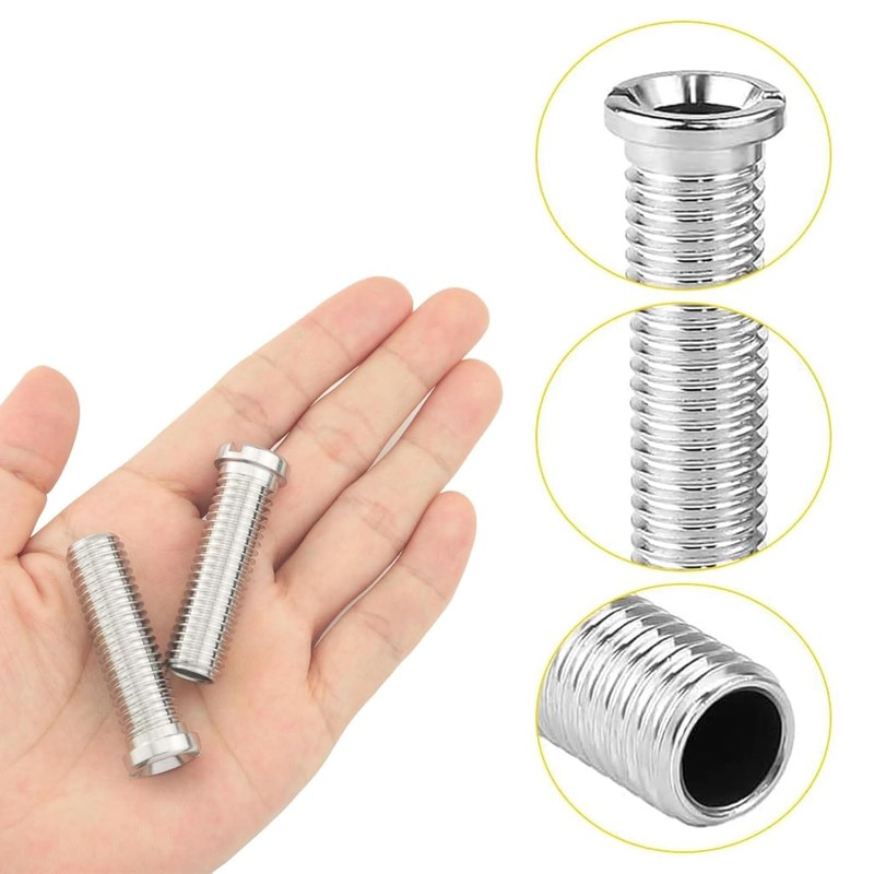 Zhenghebuy Sink Basket Screw,2 Pieces 35mm Hollow Kitchen Sink Plug
