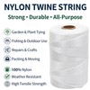 UV Resistant White Nylon String 500ft 2mm for Garden Tomato
