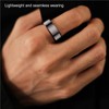 Smart Ring IP68 Waterproof Multi Sports Modes Magnetic Charging BT
