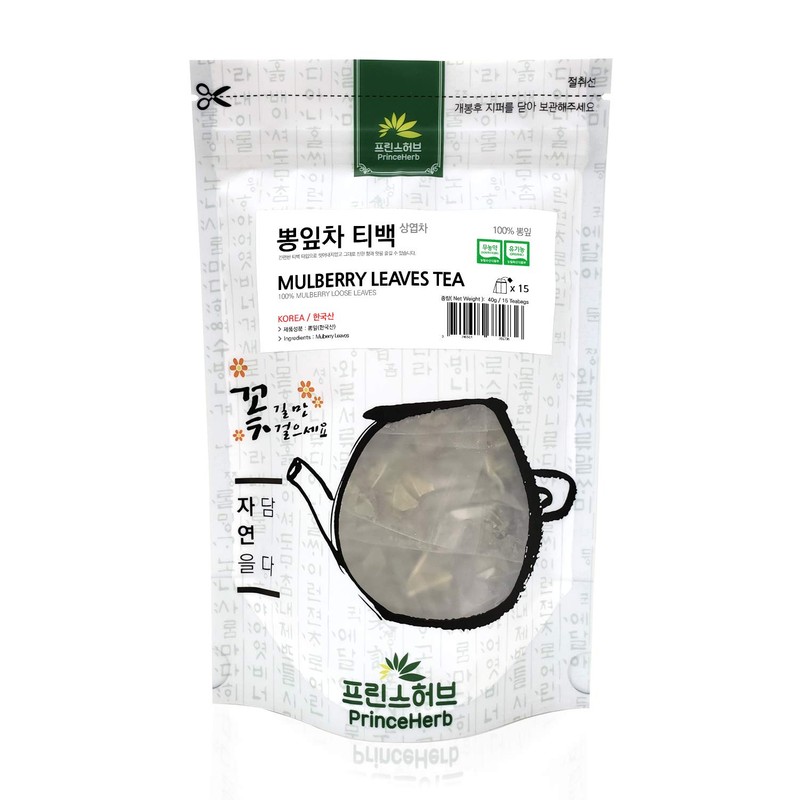 [Medicinal Korean Herb Tea] 100% Natural Mulberry Loose Leaves Tea/뽕잎