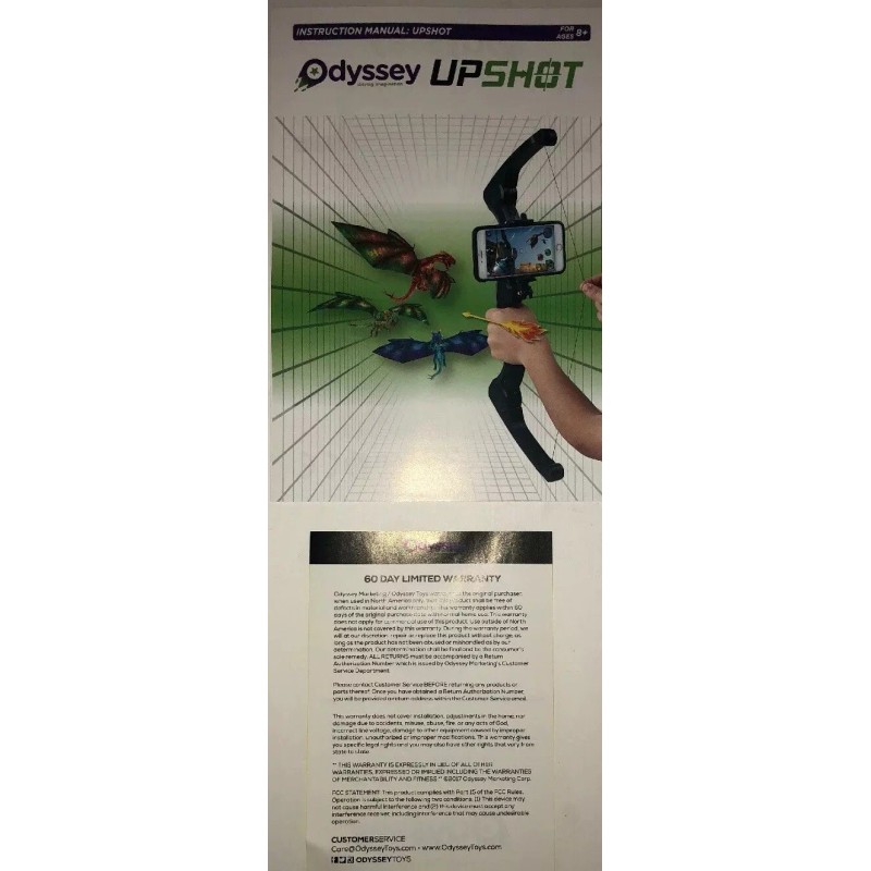 Odyssey Toys New Odyssey UPSHOT Smart Bow & Arrow Handheld