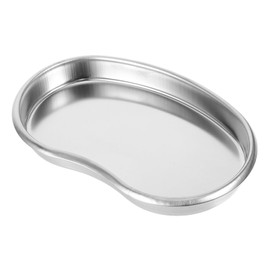 GLEAVI Stainless Steel Tattoo Tool Tray Ergonomic Kidney Tray for Tattoo Artists Organizer