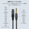 TRkin 6.35mm Male to XLR Female Converter Cable Balanced Connection