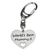 Metal Planet Ltd Worlds Best Mummy keyring
