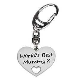Metal Planet Ltd Worlds Best Mummy keyring