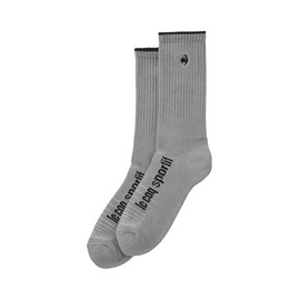 Coq Sportif Men's Classic Socks, Boxed, Regular Length, One Point Gift, Competition, GY00 (Gray)