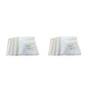 Pack of 8 Table Napkins Kitchen Dining Serviettes Green Sprig