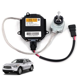 Xenon Headlight Ballast Control Unit Module with Igniter and D2S Bulb Compatible with Infiniti EX35 FX35 G35 JX35 M35, for Nissan 350Z Altima Murano Rogue Replace# 2847489907 28474-8991A 28474-8990
