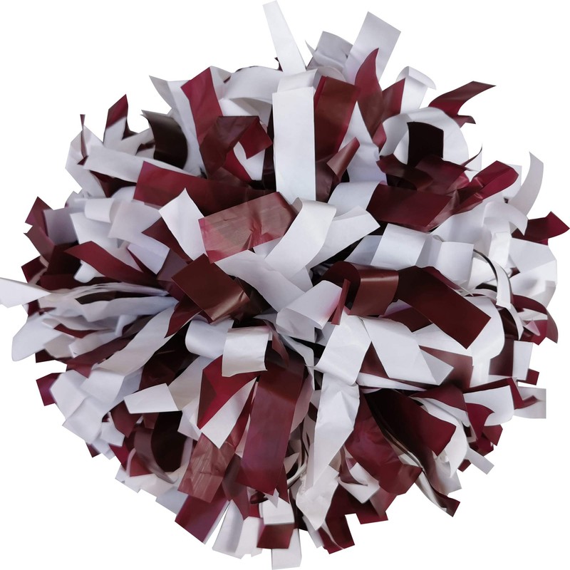 Danzcue 1 Pair 6 Inches Plastic Cheerleading Pom Poms with