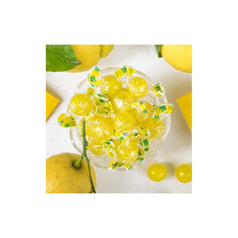 Lemon Flavored Hard Candies 1000 Gr. - Perle di Sole