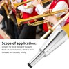 Trumpet Mouthpiece 3C Metal Material Long Lasting Luster Thicker Heavier