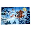 Flag Winter Sleigh 90 x 150 cm