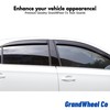 GrandWheel Co Smoke Tinted Tape-On Side Window Vent Visor Deflectors