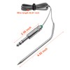 Replacement for Green Mountain Meat Temperature Probe, Compatible with with