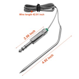 Replacement for Green Mountain Meat Temperature Probe, Compatible with with GMG Pellet Grills Daniel Boone Choice& Jim Bowie Choice Grill,Grill Parts for GMG Part P-1035/GMGP40
