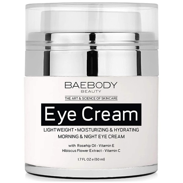 Baebody Eye Cream with Rosehip & Hibiscus, 1.7 Ounces