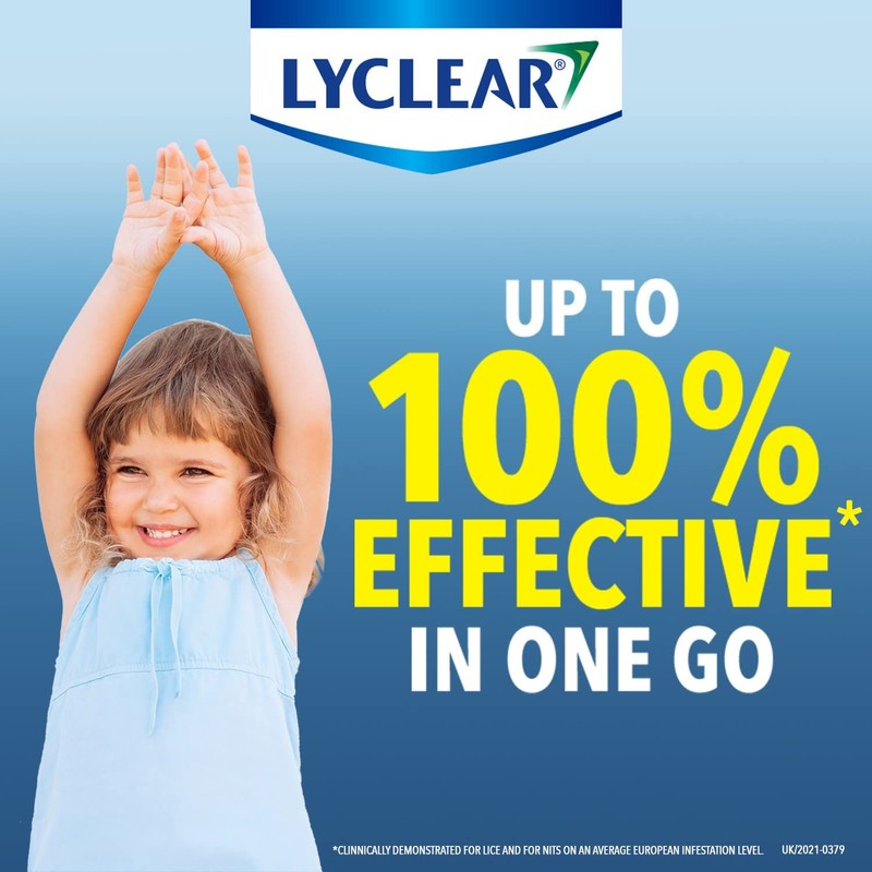 Lyclear Original Shampoo Head Lice Treatment + Head Lice Comb