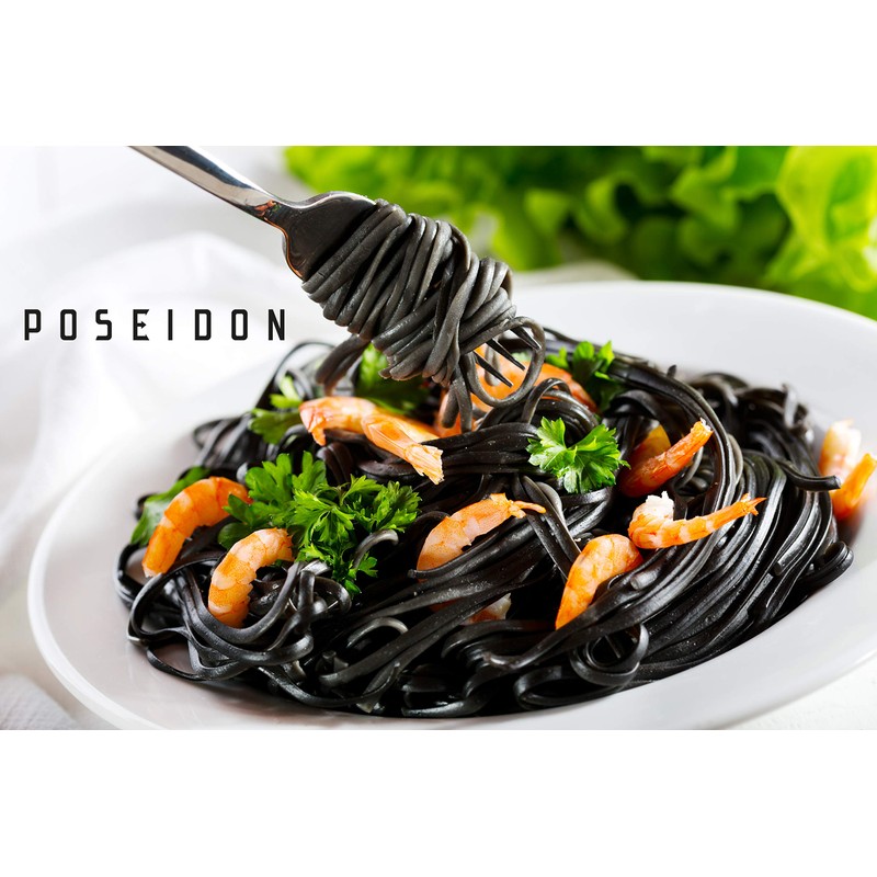 Poseidon Cuttlefish Squid Ink, Tinta Calamar, Nero di seppia, 20/0.7