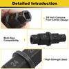 Quwem Motorcycle Spindle Socket Tool,Hex Axle Tool Allen Key Socket