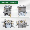 NIMTEK 584901401 Carburetor with Air Filter Tune-up Kits Fits Husqvarna