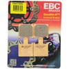 EBC Brakes Juego de Pastillas de Freno de Disco Negro