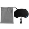 Bluetooth Blindfold Built In Headphone Wireless Music Washable Sleeping Eye