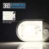 LED RV Ceiling Dome Light 360lm Dome Replacement Lighting with