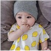 WUWYOUWL Baby Cotton Soft Beanie Hat + Loop Scarf Two