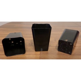 500 Seed Starting - 2 1/4" Square x 3 1/4" DEEP Plastic Rose Pots