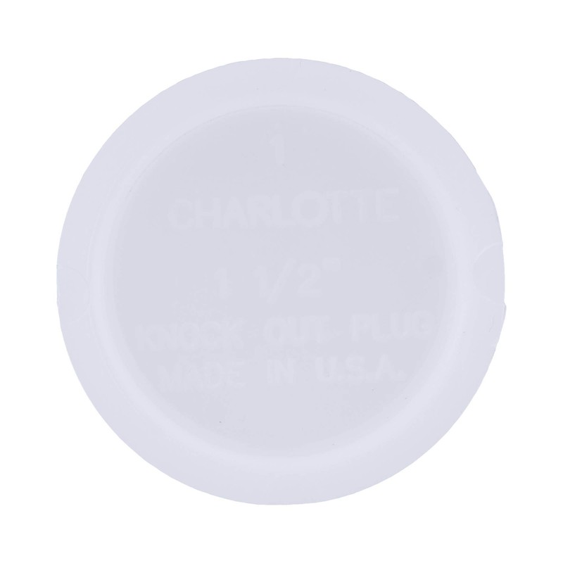 CHARLOTTE PIPE 1 1/2 TEST CAP DWV (DRAIN, WASTE AND