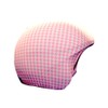 COOLCASC PINK/WHITE HOUNSTOOTH Multisport Helmet Cover