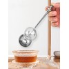 Powdered Sugar Shaker Duster, Flour Sifter for Baking, Baker's Dusting