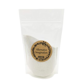 White Sand - Fine Sand for Zen Garden, Resin Incense Burner, Smudge Bowl, Ritual Incense, Cast Iron Cauldron, Unity Ceremony, Sensory Bin Table, Mandalas, Crafts by Alternative Imagination (1 Pound)