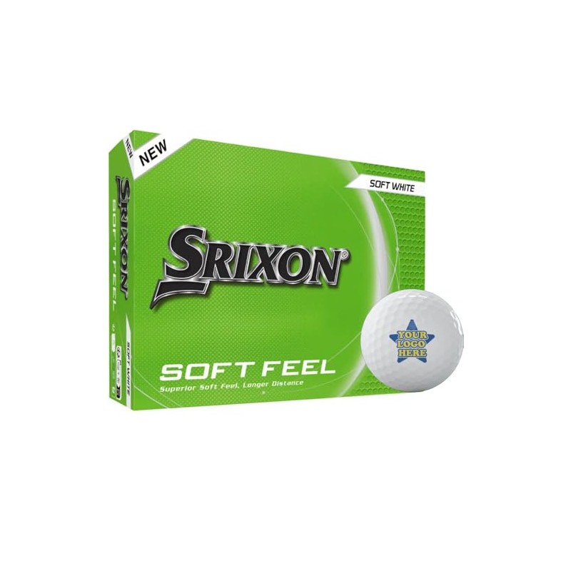 Srixon Soft Feel 14 Custom Logo Golf Balls - 2025