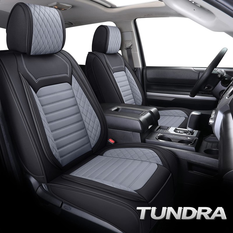 Aierxuan Truck Seat Covers Compatible with Toyota Tundra Pickup Custom