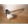 Powernail 5MI Iron White Capped Rubber Mallet for Flooring Nailers
