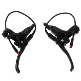E-Bike Brake Lever, Brake Grips for GT03 Poweroff Oil Ebike Handle or E Scooter, Ebike Accessories Cut Off Power When Brakes Ebike Parts(A pair)