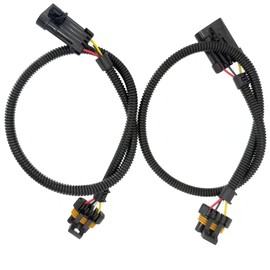 2PCS 24" 4-Pin O2 Sensor Extension Harness - Compatible with Camaro/Firebird/Corvette (LS1/LS6/LT4 Engines)​LJQ