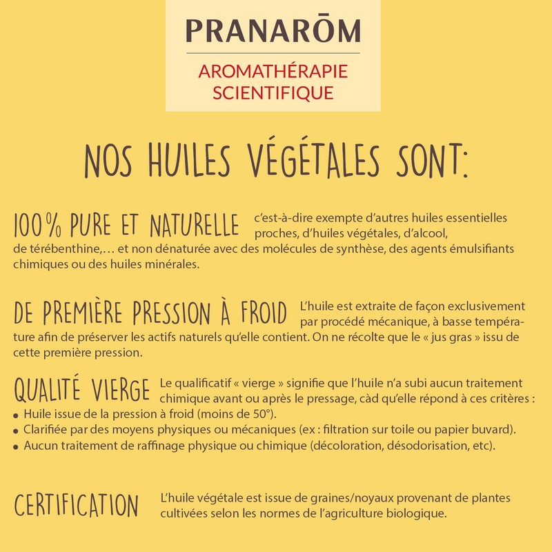Pranarôm Immortelle Organic Helichryse Italian Sommité Floral Vegetable Oil 30