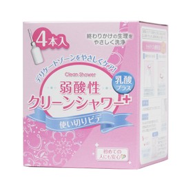 Clean Shower Okamoto Weak Acid Plus 4P (4.2 fl oz (120 ml) x 4)