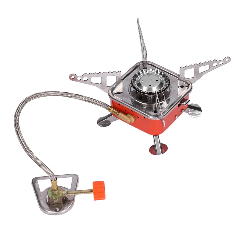 Foldable Camping Stove Stainless Steel Aluminum Alloy Portable Backpacking Stoves