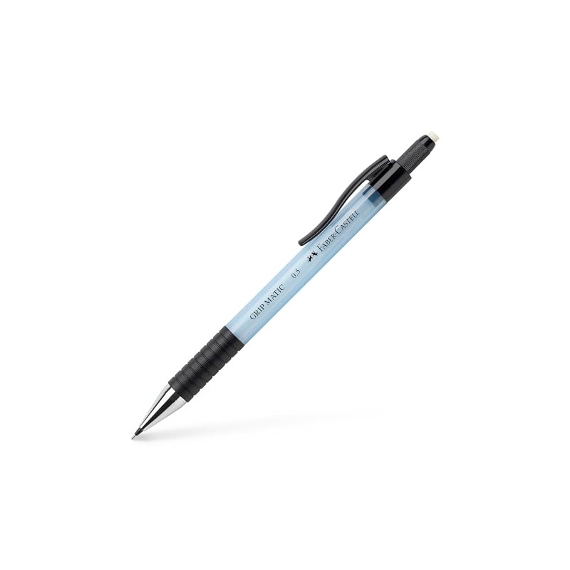 Faber-Castell 137554 - Grip Matic Mechanical Pencil - Sky Blue