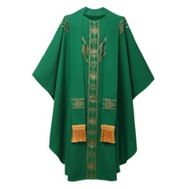 Catholic Priest Chasuble Church Mass Vestment Robe
