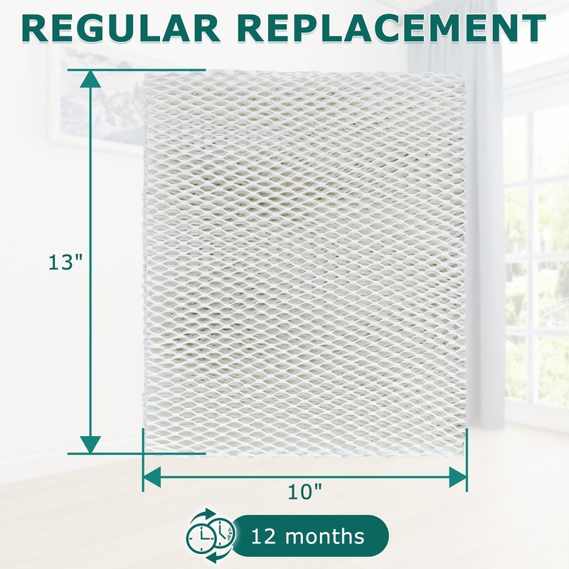 4 Pack 35 Water Panel for Humidifier Filter, Compatible with