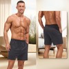 Amy Coulee Mens Sleep Shorts 4 inch Cotton Lounge Shorts