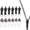 Zip Slider Replacement, Pack of 12, Universal Zip Repair Kit